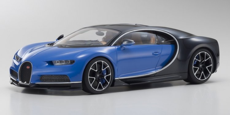 (image for) Bugatti Chiron / 'OUSIA' Blue / Black - Click Image to Close