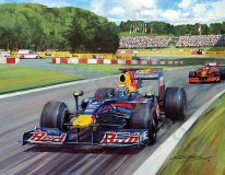 (image for) 2009 German Grand Prix / Mark Webber / Red Bull (Giclee)