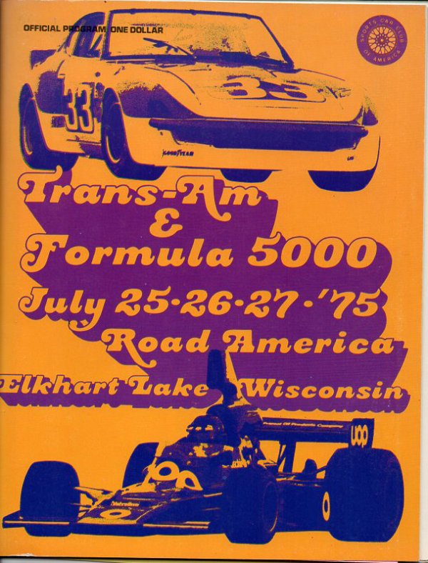 (image for) Road America - 1975 Trans Am & Formula 5000 (with extras)