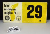 (image for) Lake Michigan Miglia V - 1000 Mil National Rally - Number Plate
