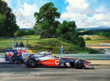 (image for) 2009 Hungarian Grand Prix / Lewis Hamilton / McLaren (Giclee)