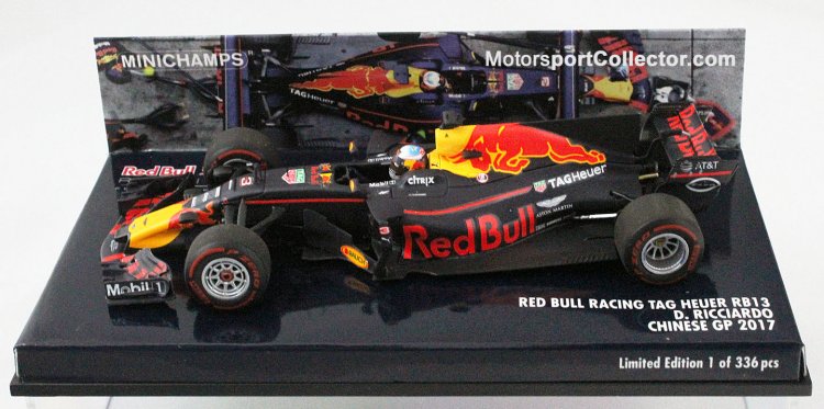 (image for) Red Bull Racing TAG-Heuer RB 13 - D.Ricciardo - 2017 Chinese GP - Click Image to Close