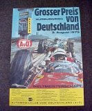 (image for) 1975 GERMAN GRAND PRIX EVENT POSTER