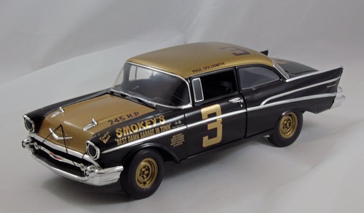 (image for) Smokey's 1957 Chevy Daytona Tribute Car - Paul Goldsmith - Click Image to Close