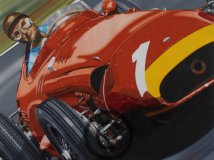 (image for) Fangio - Giclee on Canvas