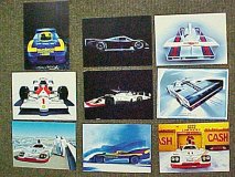 (image for) Lot of 9 Porsche related Post Cards