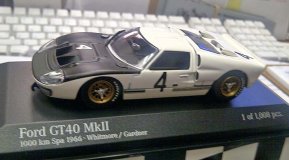 (image for) Ford GT40 MkII #4 - Whitmore / Gardner - 1000km Spa 1966