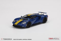 (image for) Ford GT - Sunoco Blue w/ Yellow Stripe