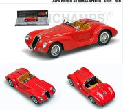 (image for) Alfa Romeo 6C SS Corsa Spyder 1939 (Red)