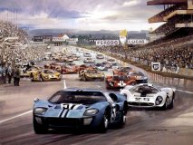 (image for) Michael Turner - 1967 Le Mans: The Start