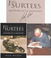 (image for) John Surtees: Motorcycle Maestro - Autographed by Surtees