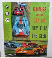 (image for) 1970 Watkins Glen 6-Hour / Can Am - Official Event Poster
