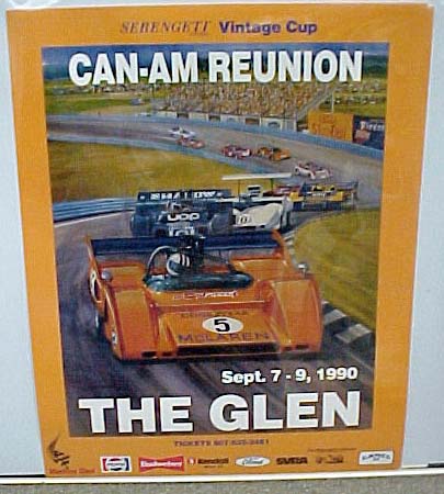 (image for) 1990 Watkins Glen Can Am Reunion - Official Poster