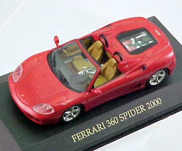 (image for) Ferrari 360 Spider, Red (2000)