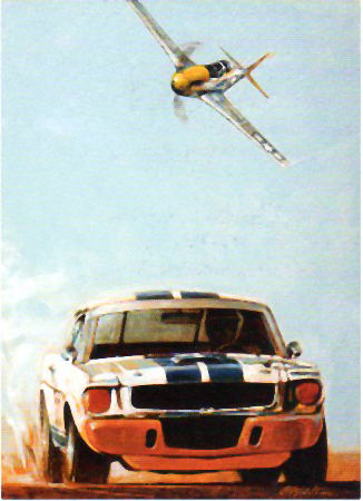 (image for) Mustang Charlie by Bill Neale, AFAS - Click Image to Close
