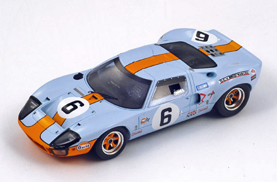 (image for) Ford GT40 #6 - Ickx / Oliver - 1969 Le Mans Winner - Click Image to Close