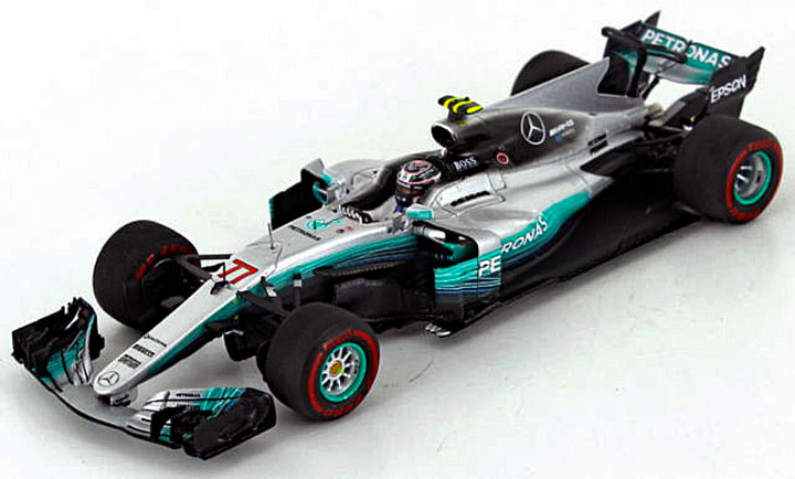 (image for) Mercedes AMG Petronas F1 W08 EQ Power+ #77 -V. Bottas (2017) - Click Image to Close