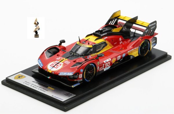 (image for) #50 FERRARI 499P - WINNER, 2024 24 HOURS OF LE MANS w/ Trophy