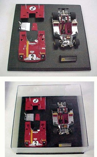 (image for) 1/18 Square Display Case - Click Image to Close