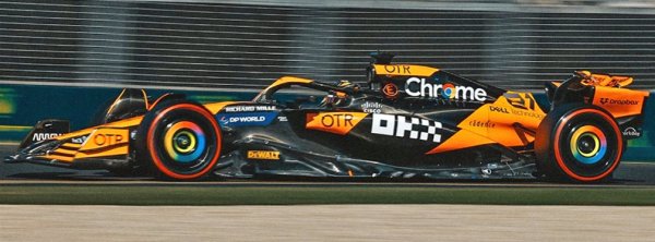 (image for) McLaren Formula 1 Team MCL38 #81 - Oscar Piastri - 4th, 2024 Australian GP