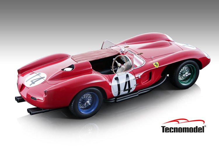 (image for) Ferrari 250 TR Pontoon-Fender Chassis 704TR #14 1958 Sebring Win - Click Image to Close