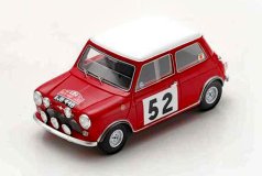 (image for) BMC Cooper S #52 -Makinen/Easter- Winner, 1965 Rally Monte Carlo