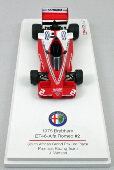 (image for) Brabham Alfa Romeo BT46 #2 - John Watson - 2nd, 1978 SA GP - Click Image to Close