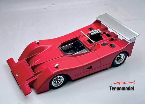 マーチャン March 707 Sport / Can Am - 1970 Press Plain Red - LE [TM18-398A