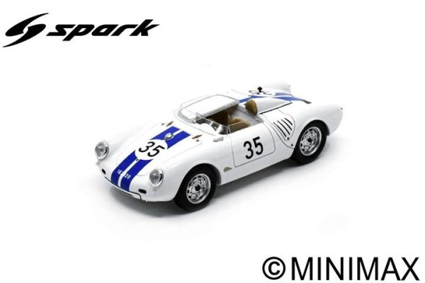 (image for) Porsche 550A #35 - Hugus/de Beaufort - 8th, 24h Le Mans 1957
