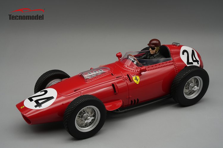 (image for) Ferrari 246/256 Dino #24 - Tony Brooks - Winner, 1959 Reims Grand Prix - Click Image to Close