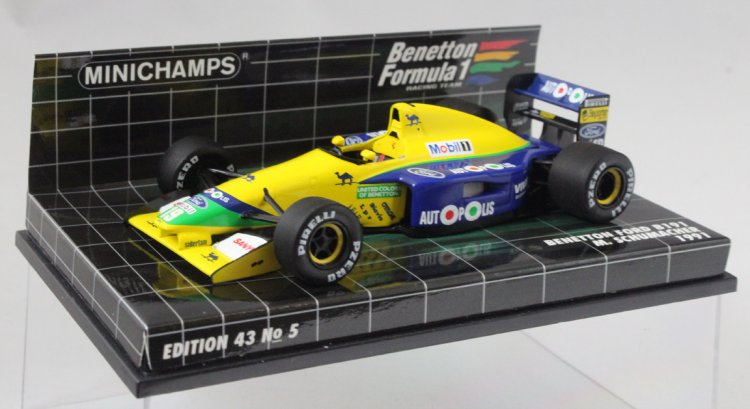 (image for) Benetton Ford B191, M. Schumacher (1991) - Click Image to Close
