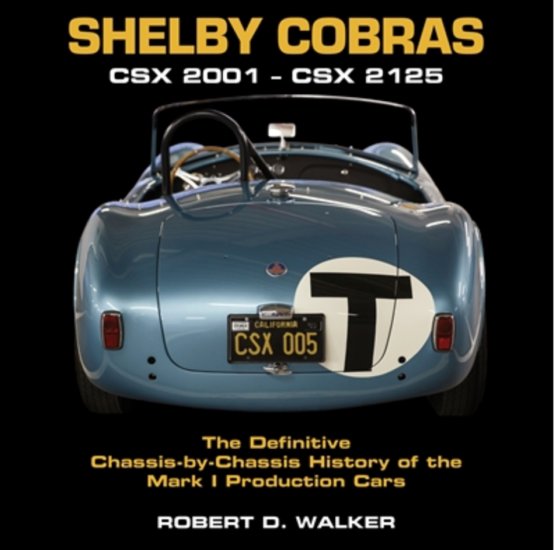 (image for) Shelby Cobras: CSX 2001 – CSX 2125 - Click Image to Close