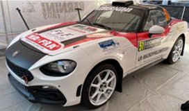 (image for) Abarth 124 Rally RGT #51- Sassi/Romei - Rally Monte Carlo 2022