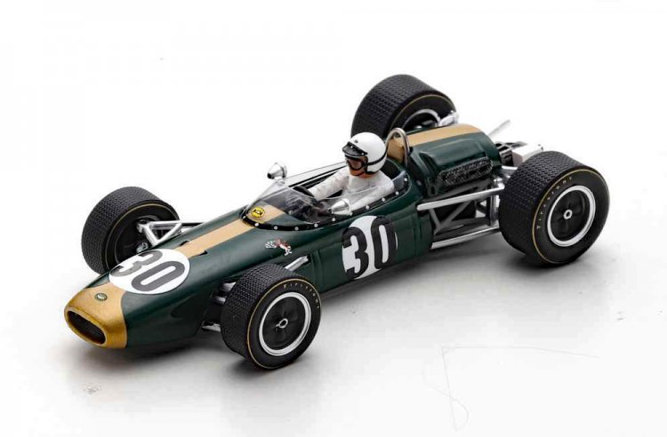 (image for) Brabham BT22 #30 - Jo Bonnier - 1966 French GP - Click Image to Close