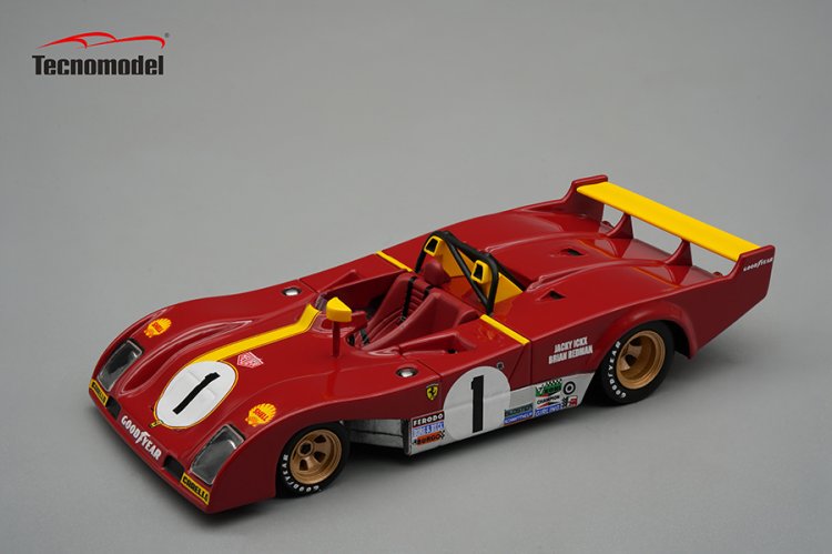 (image for) Ferrari 312 PB #1 - Jacky Ickx / Brian Redman - Winner, 1000km Monza 1973 - Click Image to Close