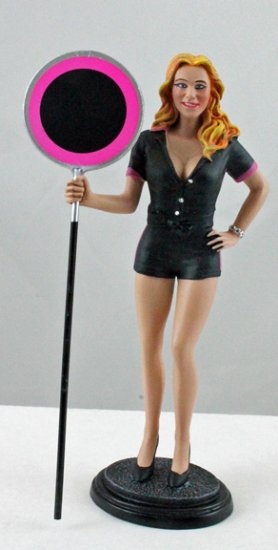 (image for) Grid Girl Figurine / Blonde (2010) - Click Image to Close