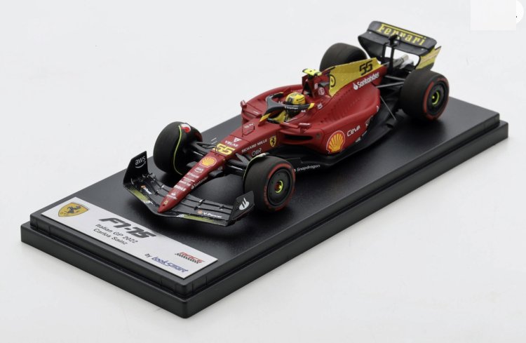 (image for) Ferrari F1-75 #55 - Carlos Sainz - 2022 Italian GP - Click Image to Close