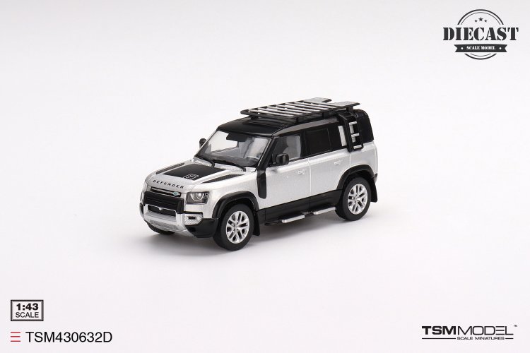 (image for) Land Rover Defender 110 Explorer Pro Indus Silver - Click Image to Close