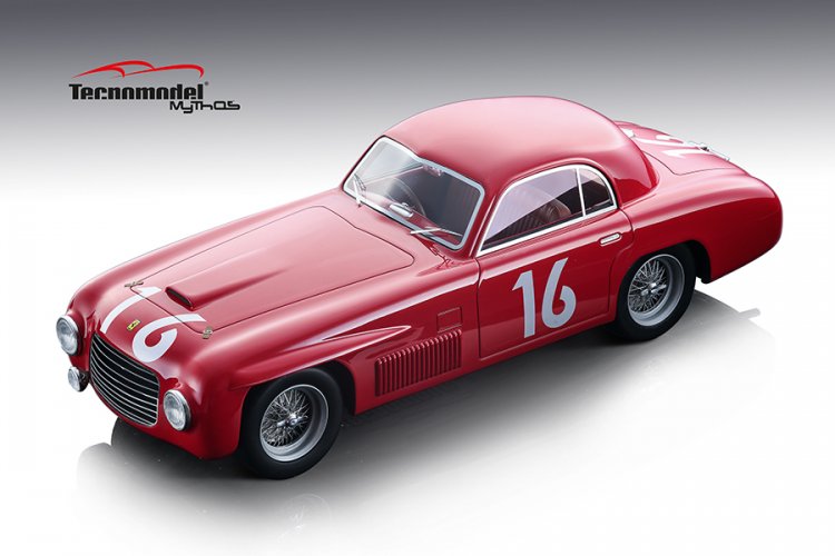 (image for) Ferrari 166 S Coupe' Allemano #16 - Winner, 1948 Mille Miglia - Click Image to Close