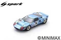 (image for) Ford GT40 #34 - J-P Hanrioud / D.Martin - 1000km Monza 1969