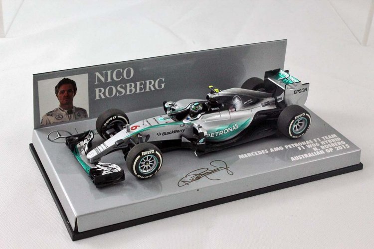 (image for) Mercedes F1 W06 #6 - Nico Rosberg - 2015 Australian GP - Click Image to Close