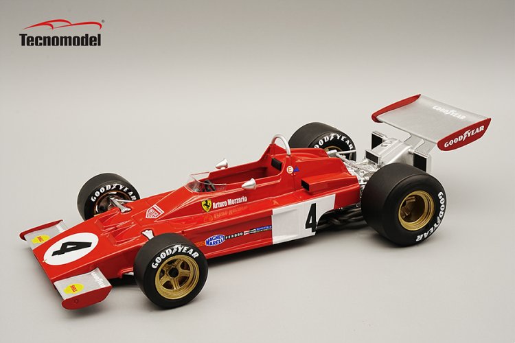 (image for) Ferrari 312 B3-73 #4 - Arturo Merzario - 1973 Monaco Grand Prix - Click Image to Close