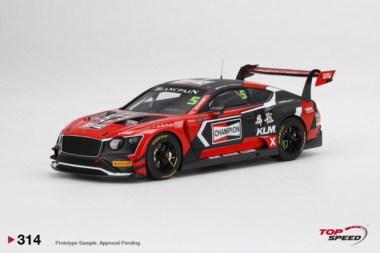 (image for) Bentley Continental GT3 #5 - Champion, 2018 Blancpain GT Asia - Click Image to Close