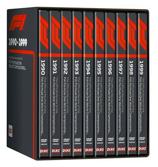 (image for) F1 1990 - 99 (10 DVD) Box Set - Click Image to Close