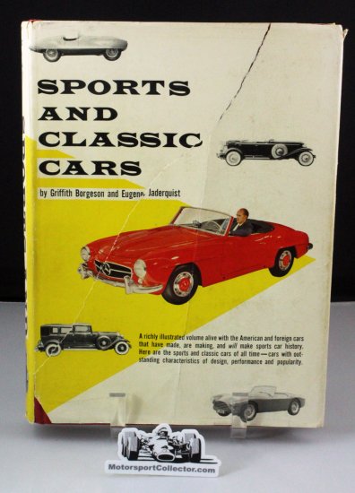(image for) Sports and Classic Cars by Griffith Borgeson & Eugene Jaderquist - Click Image to Close