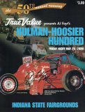 (image for) 2000 Hulman-Hoosier Hundred Program - Autographed by AJ Foyt