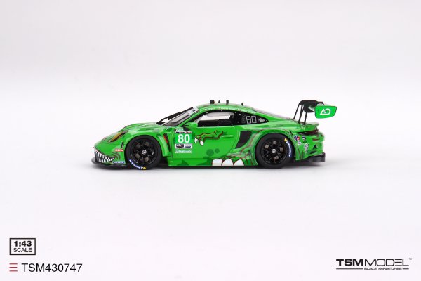 (image for) 1/43 Porsche 911 GT3 R #80 GTD AO Racing - 2923 IMSA Sebring 12H