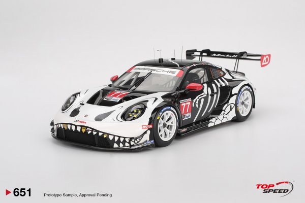 1/18 PORSCHE 911 GT3 R #77 AO RACING - 2025 IMSA PETIT LE MANS
