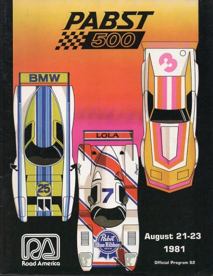 (image for) Road America - 1981 Pabst 500 (IMSA) - Click Image to Close