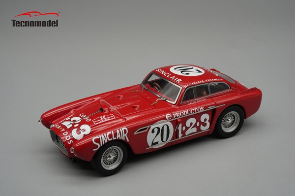 (image for) Ferrari 340 Mexico #20 - L.Chinetti / J.Lucas - 1952 Carrera Panamericana